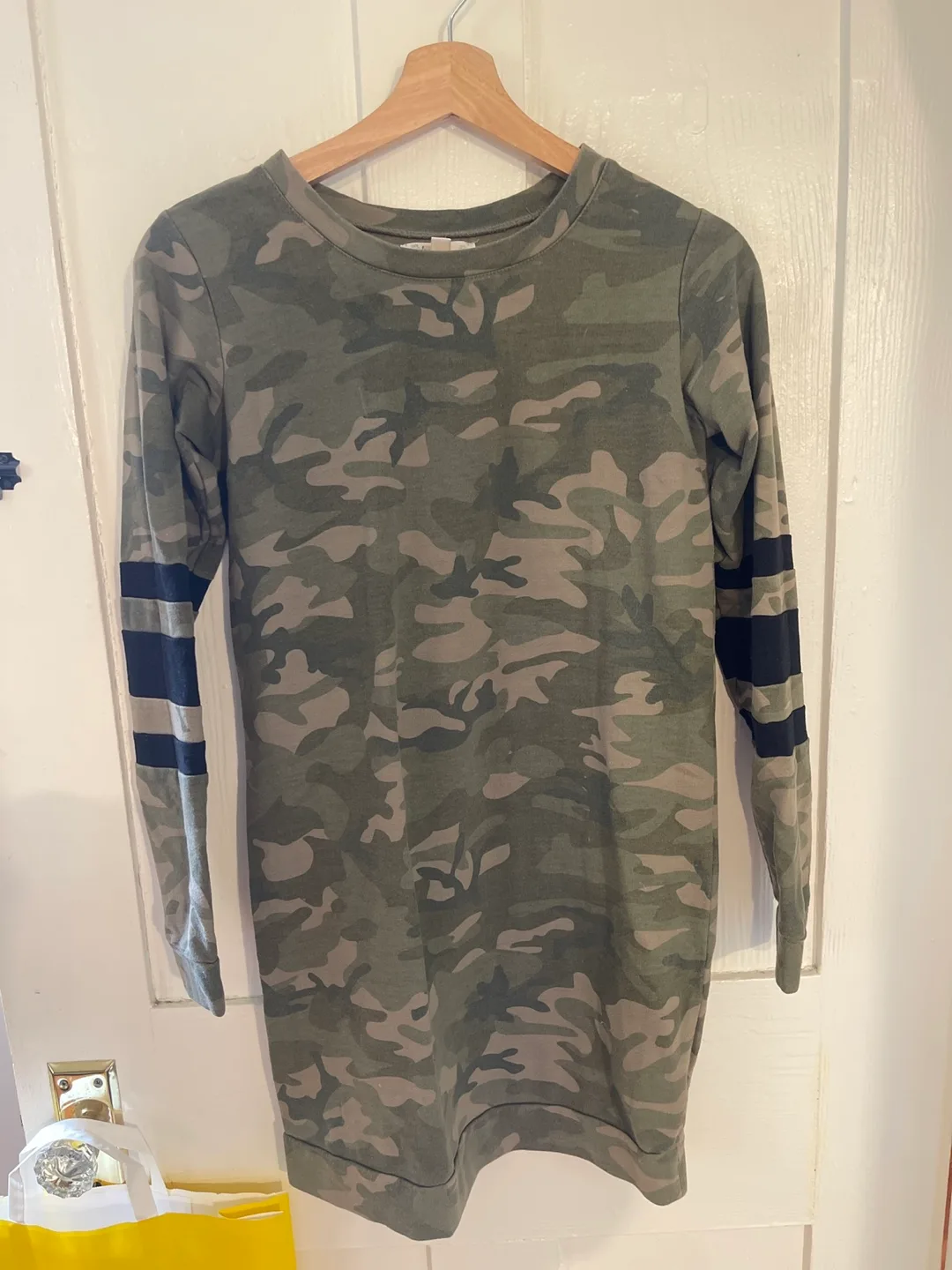 Camo Long Sleeve Dress thumbnail