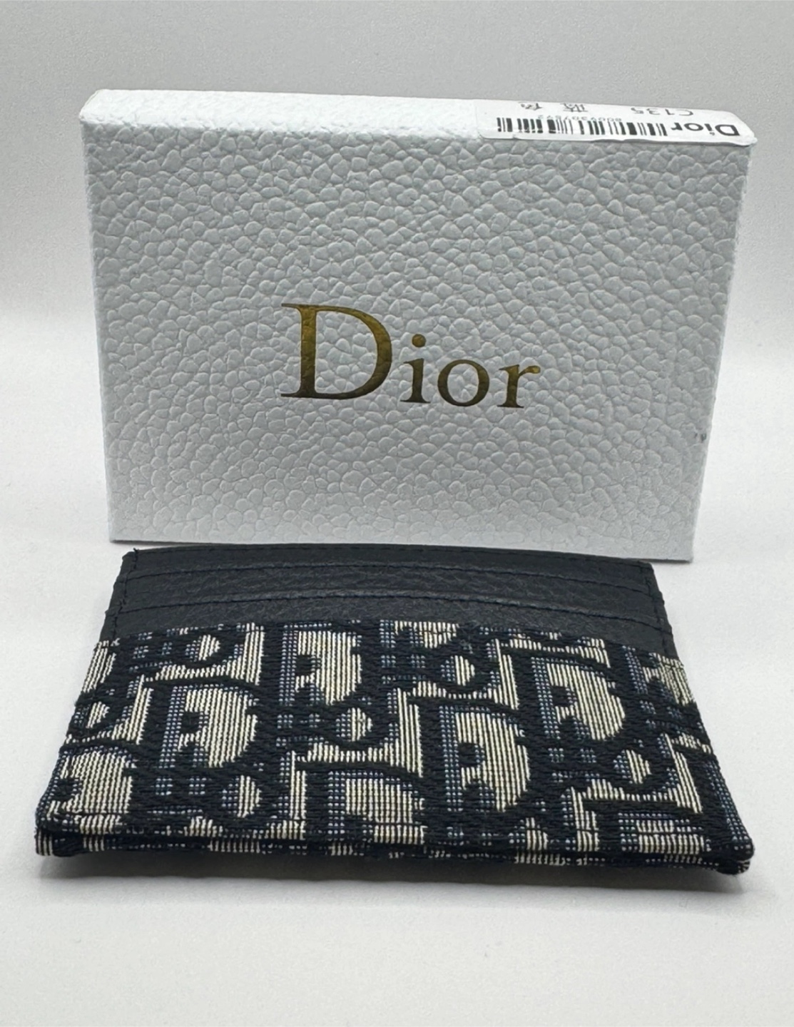 Dior Oblique Card Holder with Box - photo 2