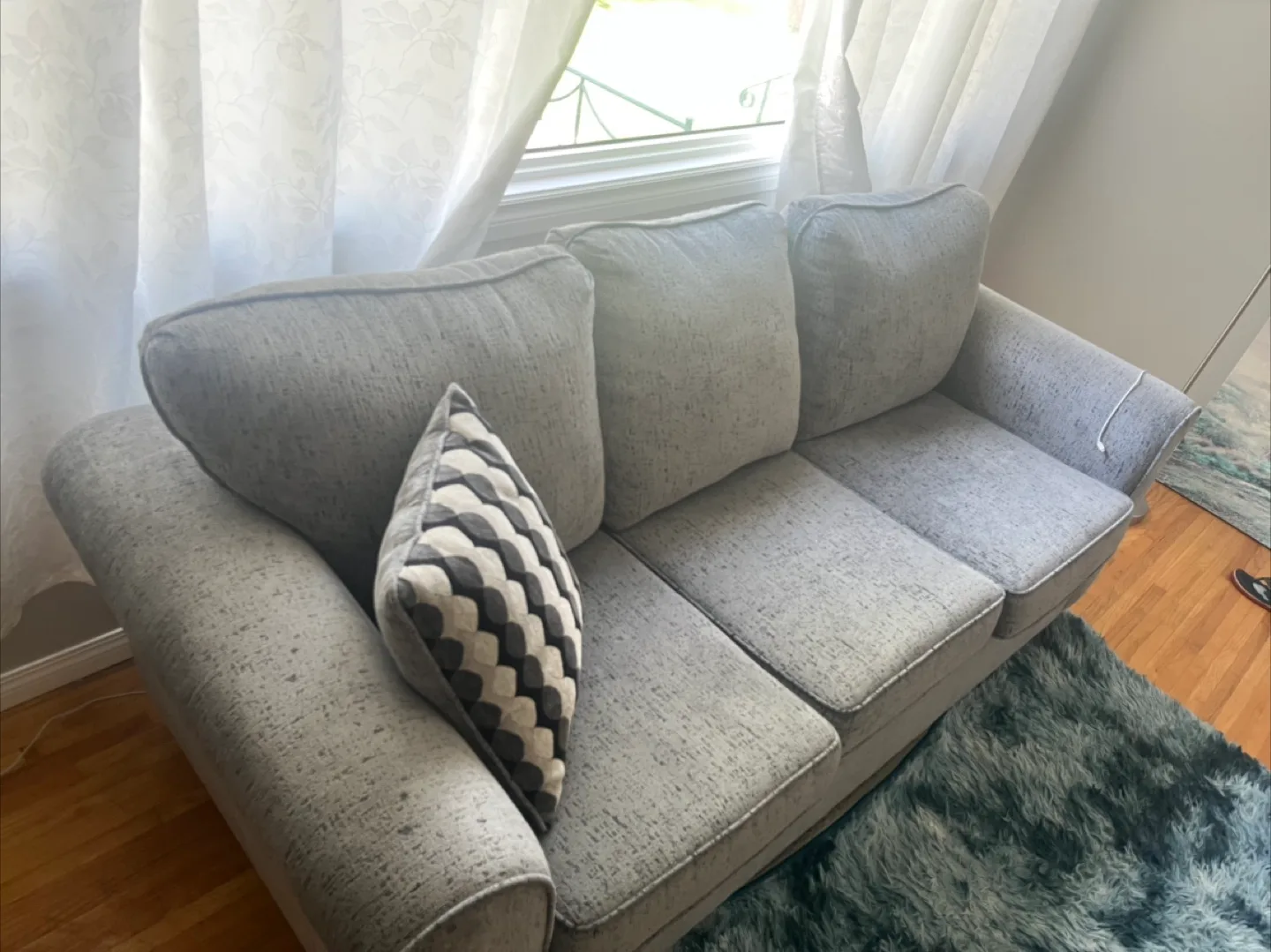 Grey Sofa Couch thumbnail