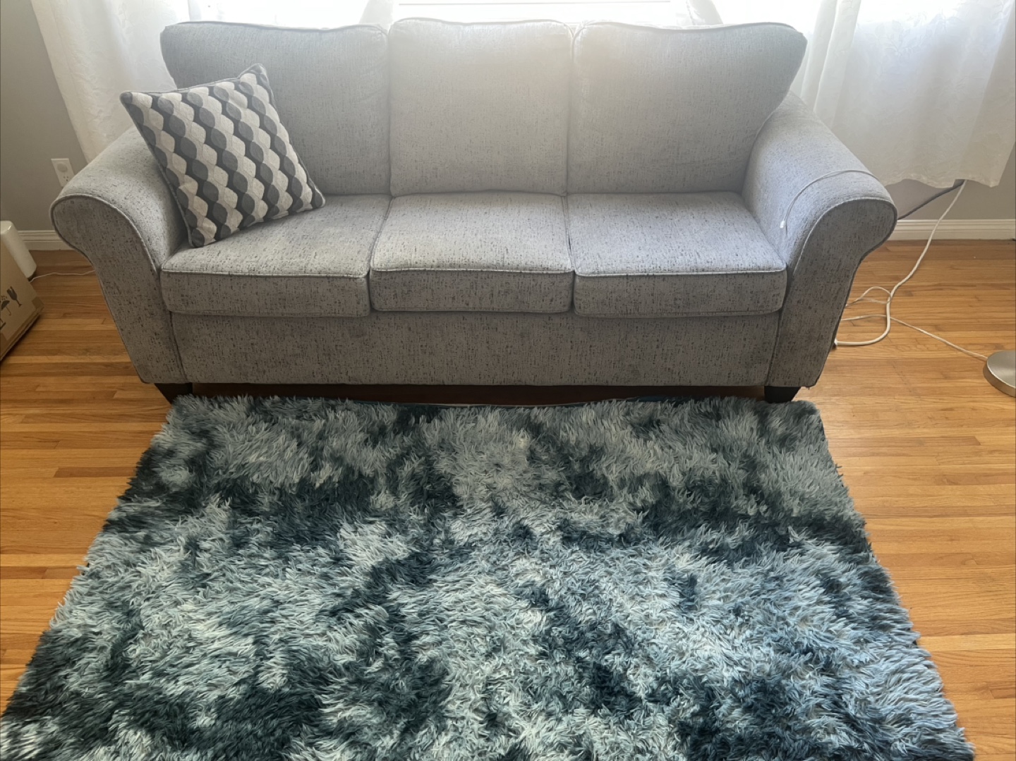 Grey Sofa Couch - photo 3