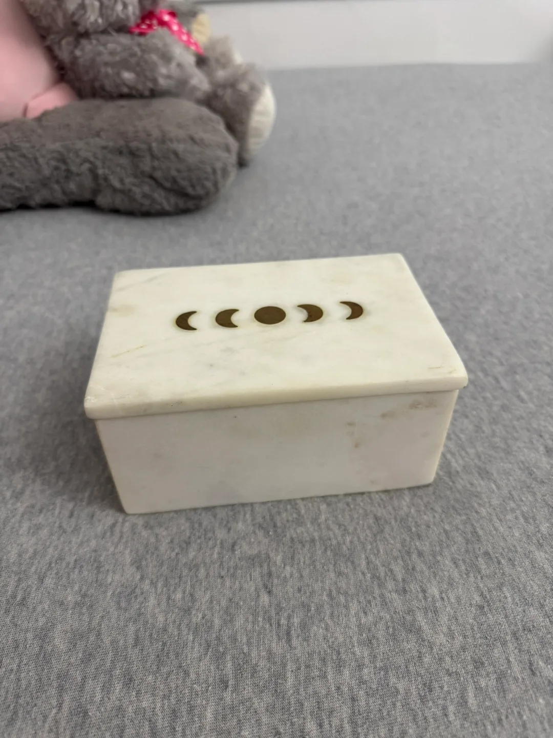 Heavy Marble Box with Moon Phases thumbnail