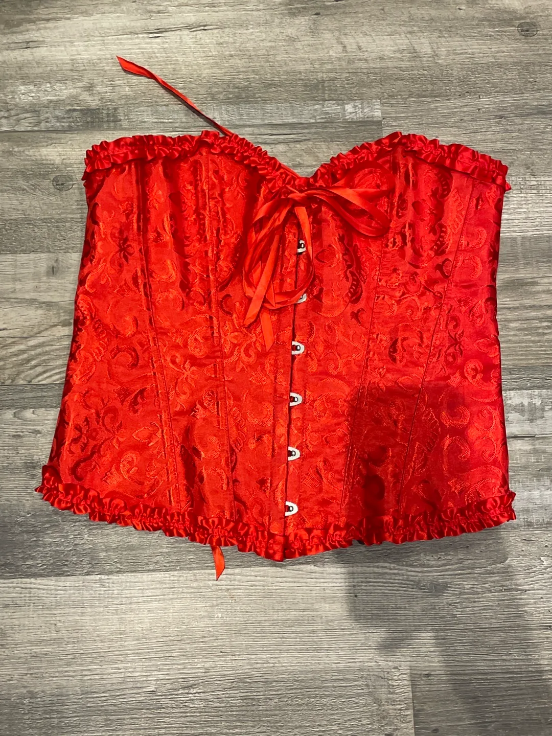 Red Corset - Size 2XL thumbnail