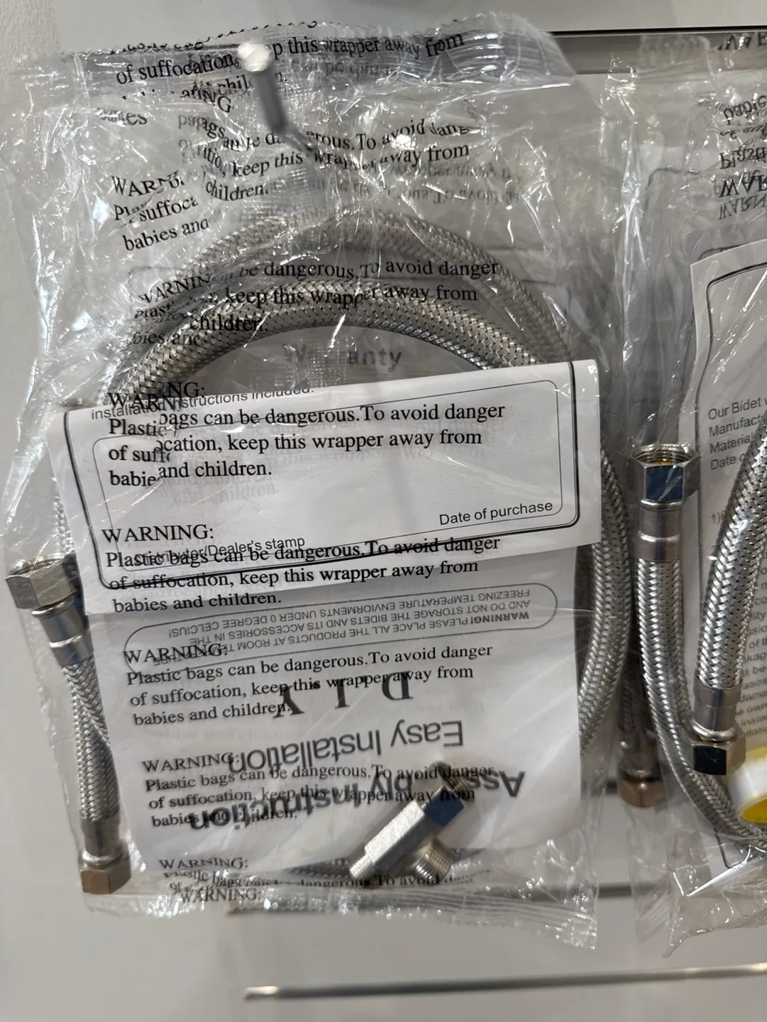 Bidet Hose with Easy Installation thumbnail