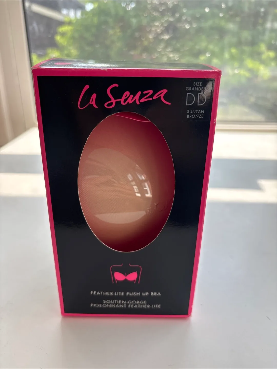 La Senza Feather-Lite Push Up Bra - Size DD, Bronze thumbnail