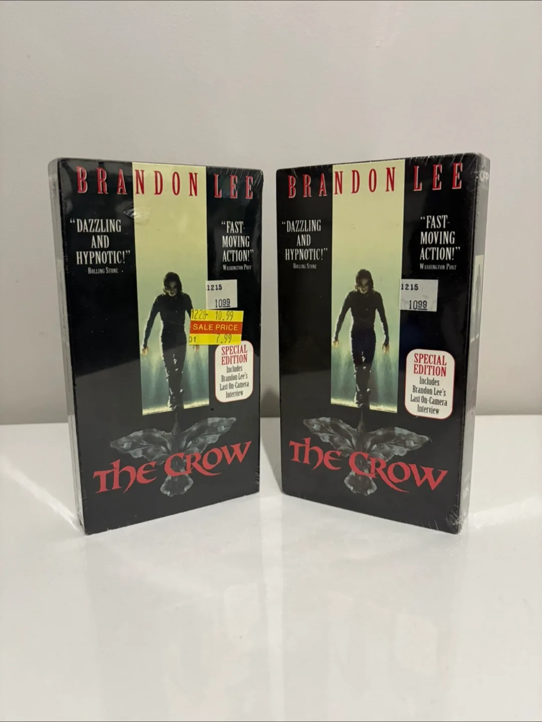 Vintage The Crow VHS movie Brandon Lee Special Edition thumbnail