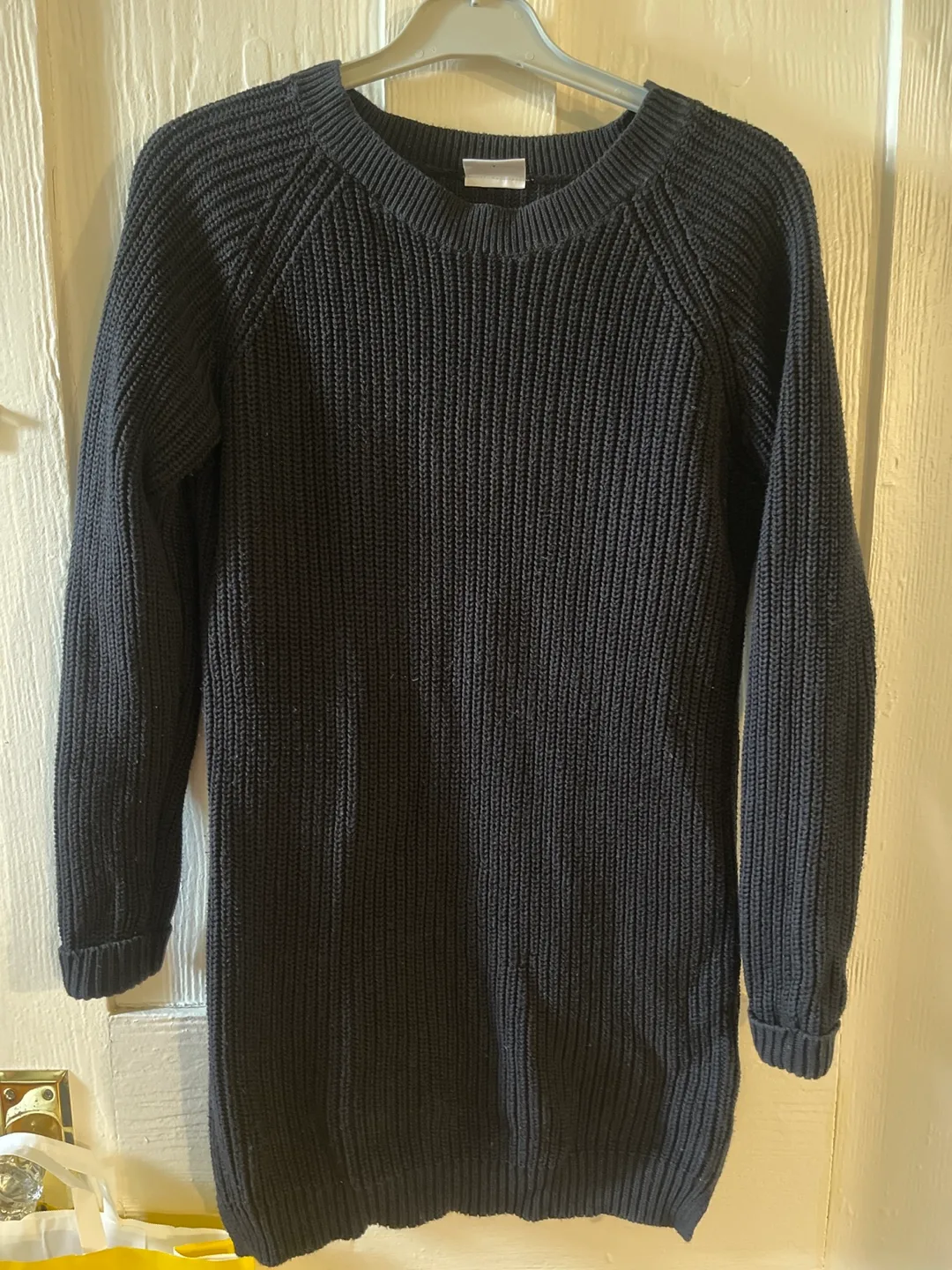 Noisy May Black Knit Sweater Dress - Size S thumbnail