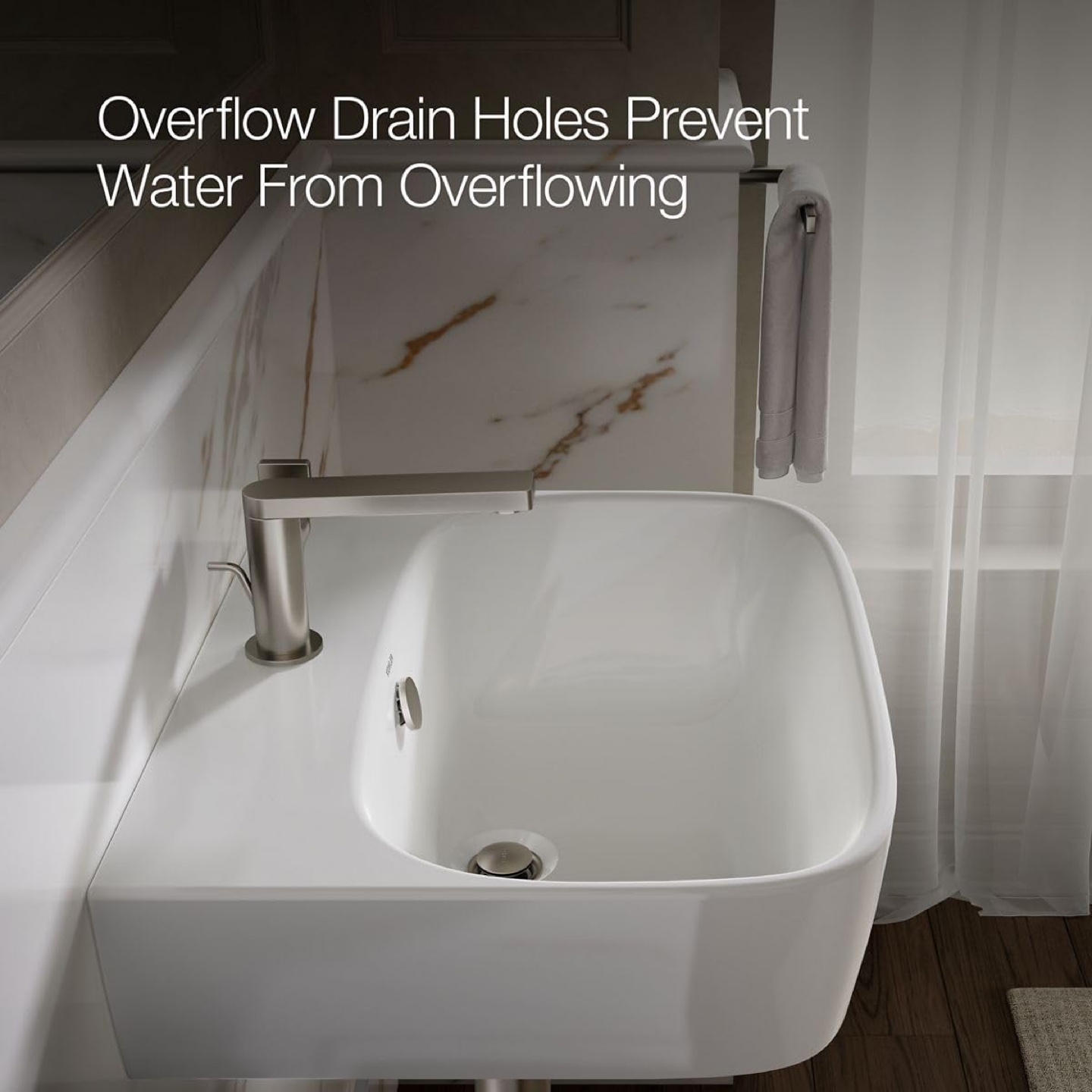 Kohler ModernLife Bathroom Sink, White - photo 5