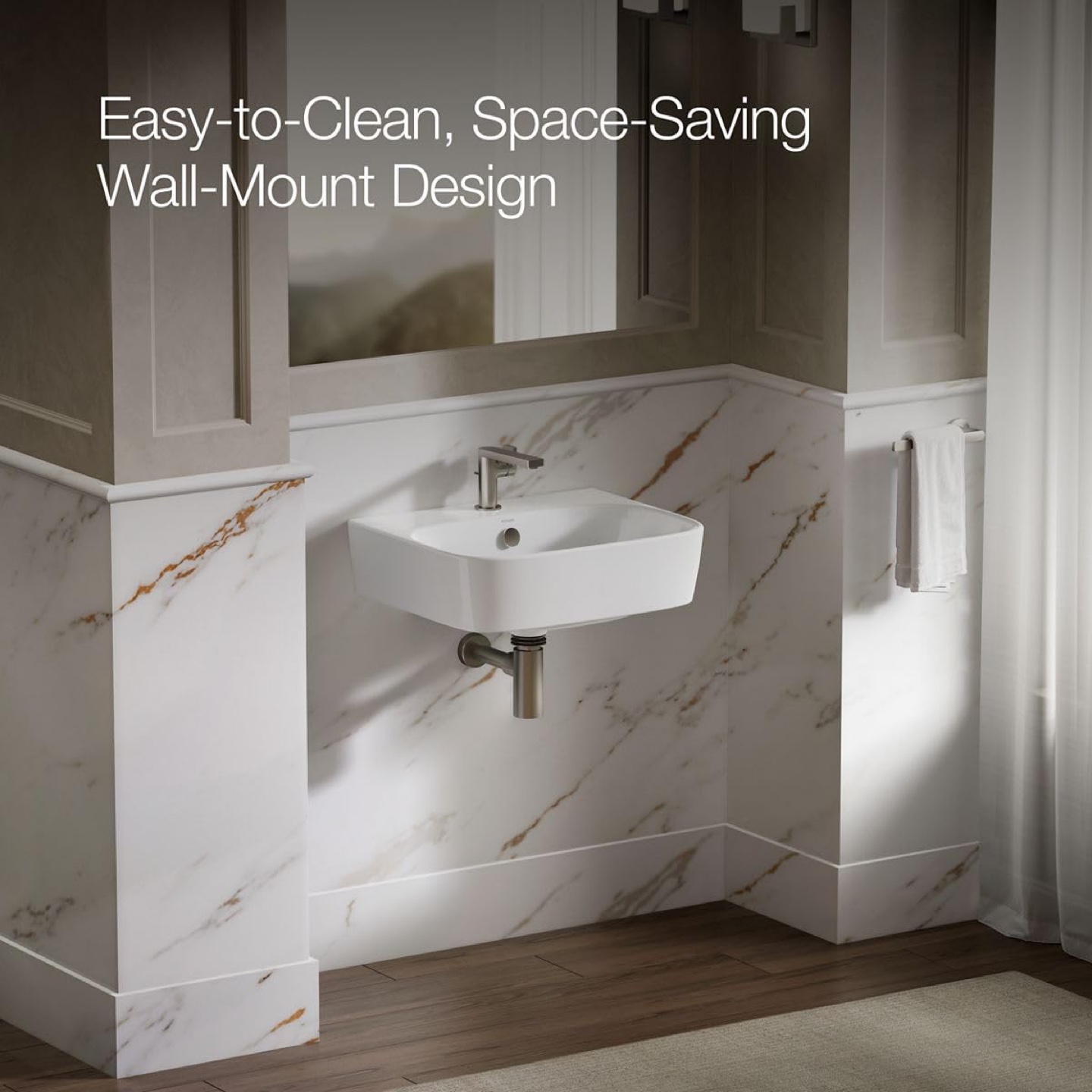 Kohler ModernLife Bathroom Sink, White - photo 4