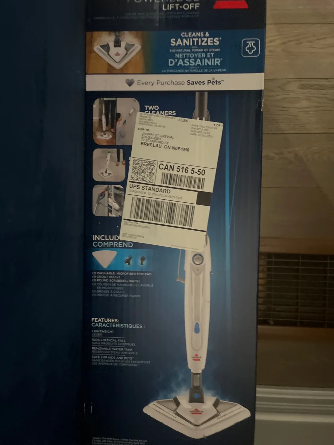 Bissell PowerFresh Lift-Off Steam Mop - New in Box image indicator(2)