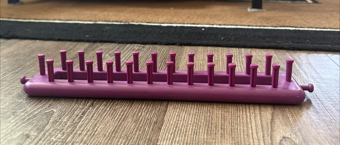 Purple Knitting Loom thumbnail