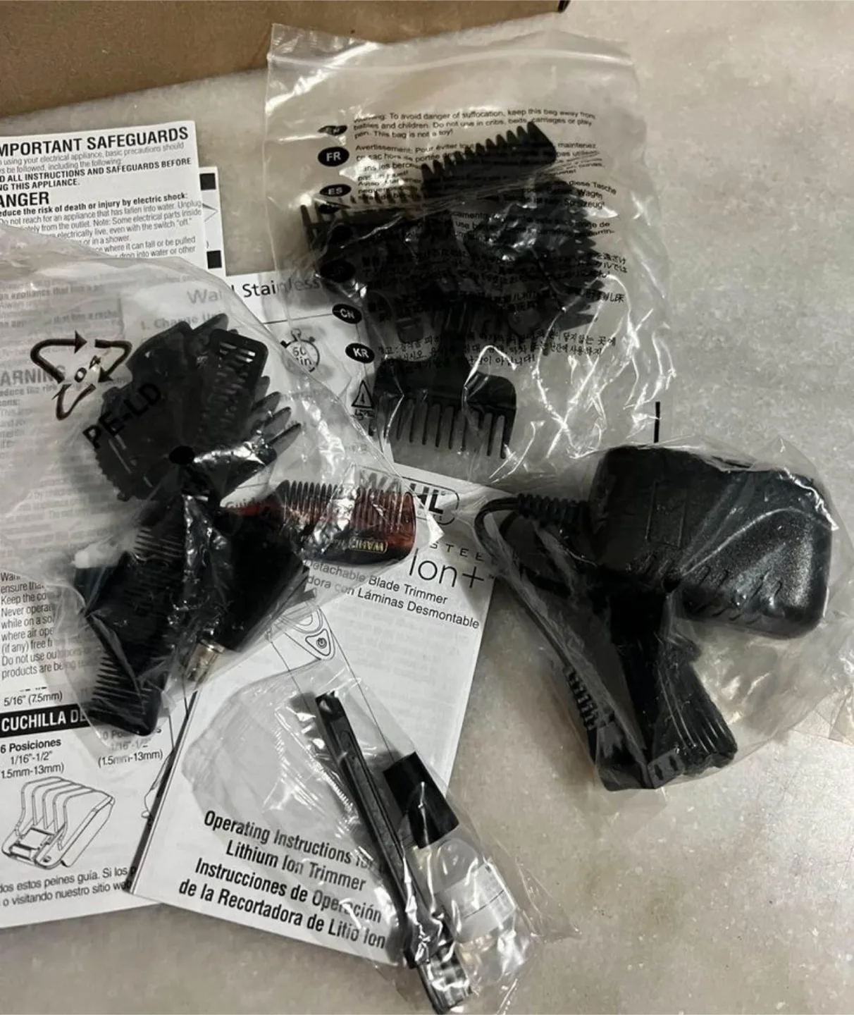 NEW Wahl T-Blade Stainless Trimmer image indicator(5)