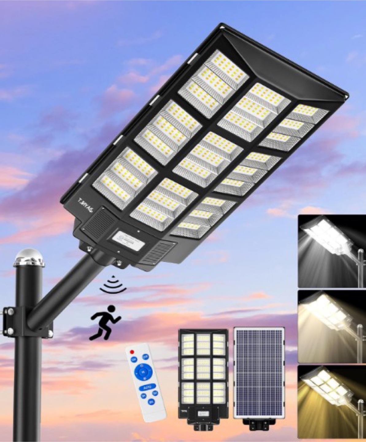 New Solar Powered Street Light