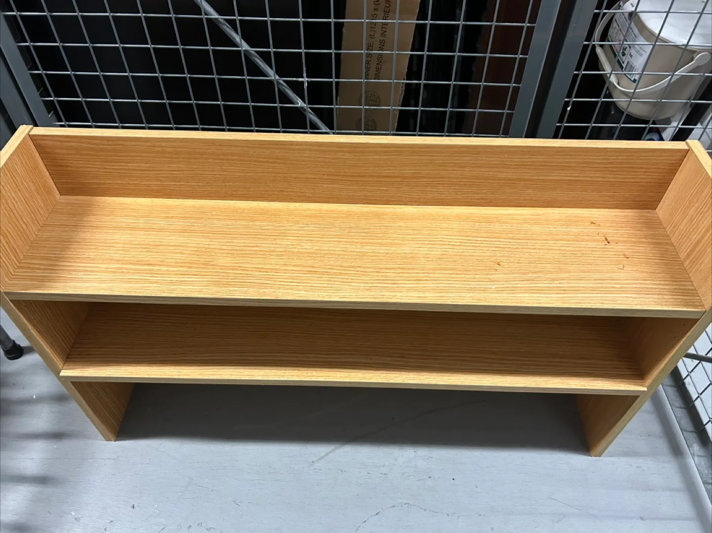 Wooden Shelf Unit thumbnail