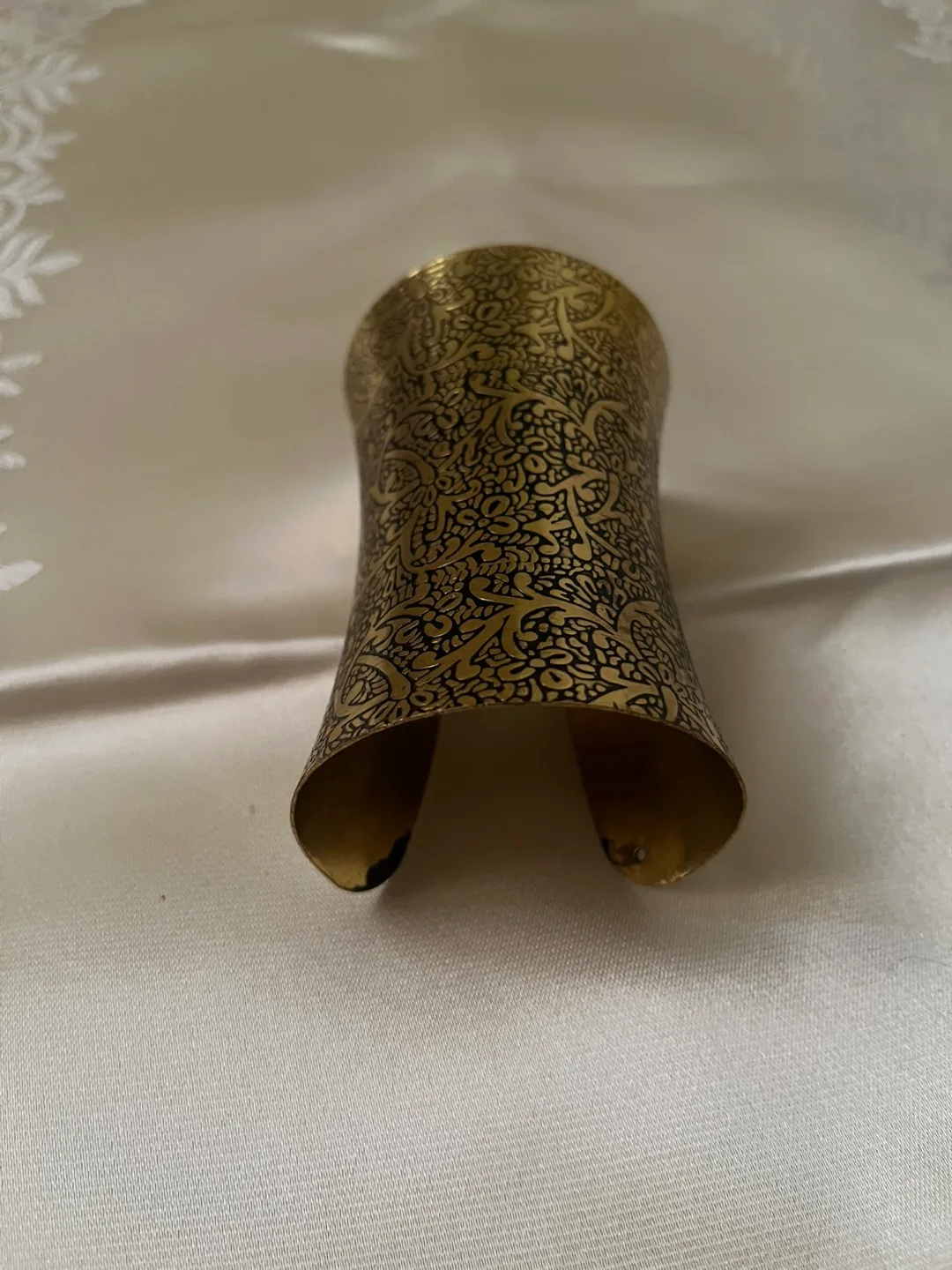 Gold Tone Cuff Bracelet thumbnail