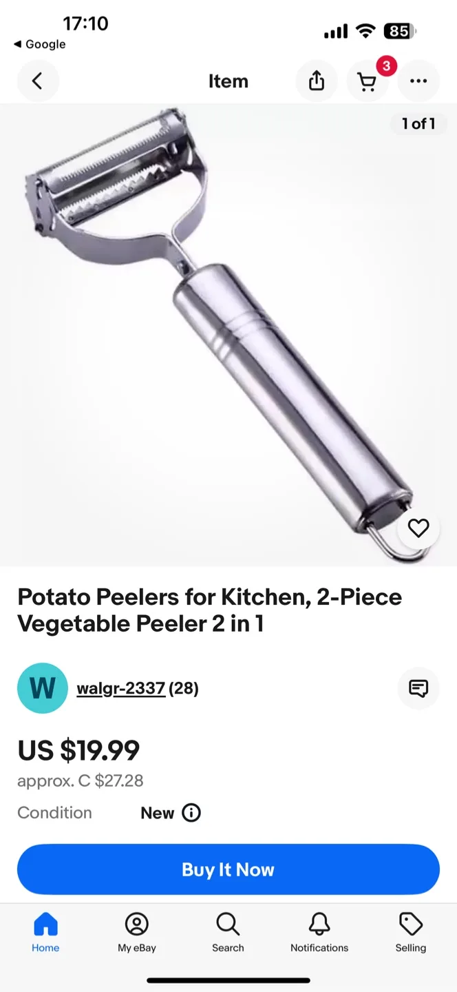 🇨🇦 Potato & Vegetable Peeler - New image indicator(4)