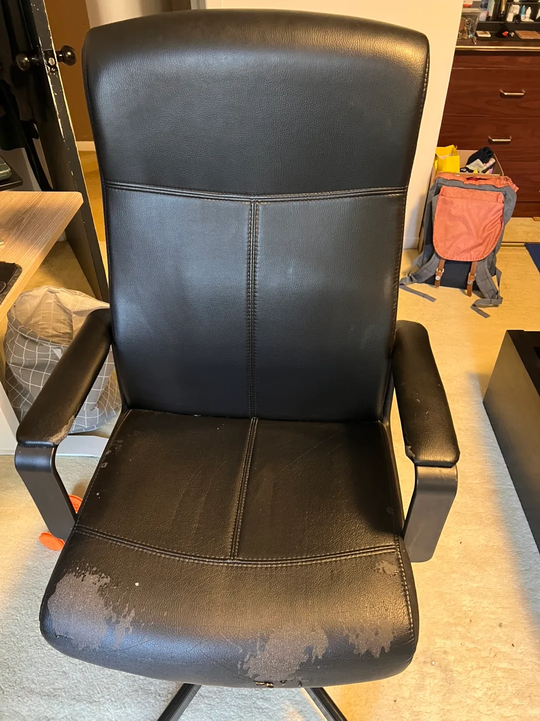 IKEA MILLBERGET Swivel Office chair, Murum black thumbnail