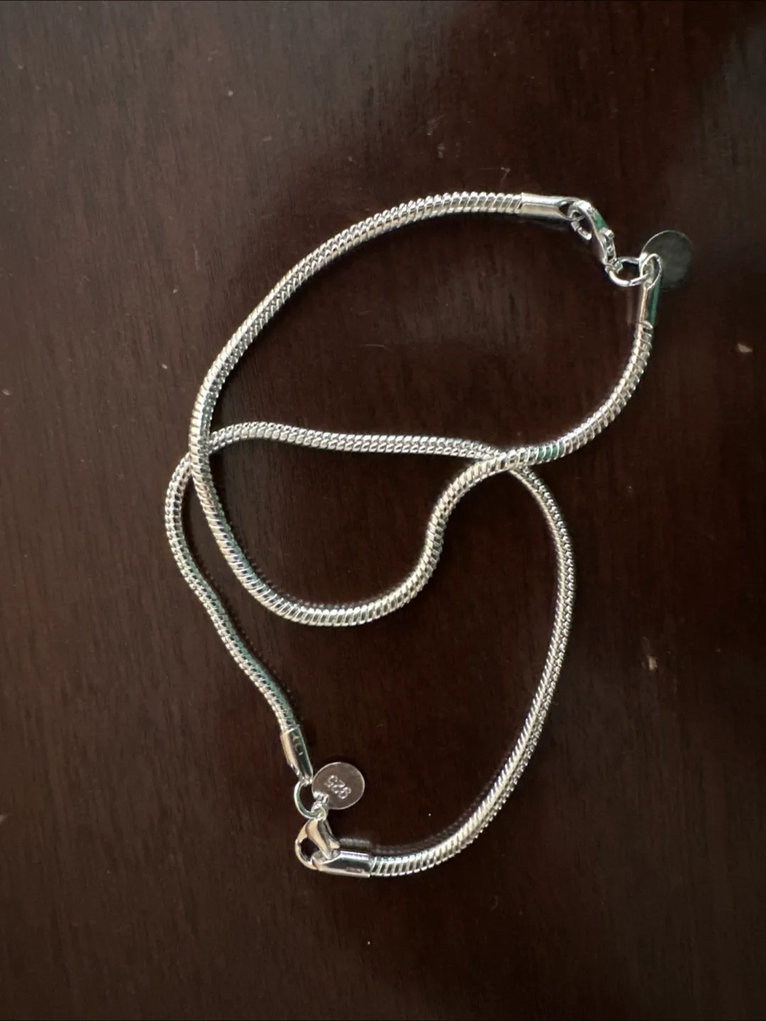 Sterling Silver Snake bracelet thumbnail