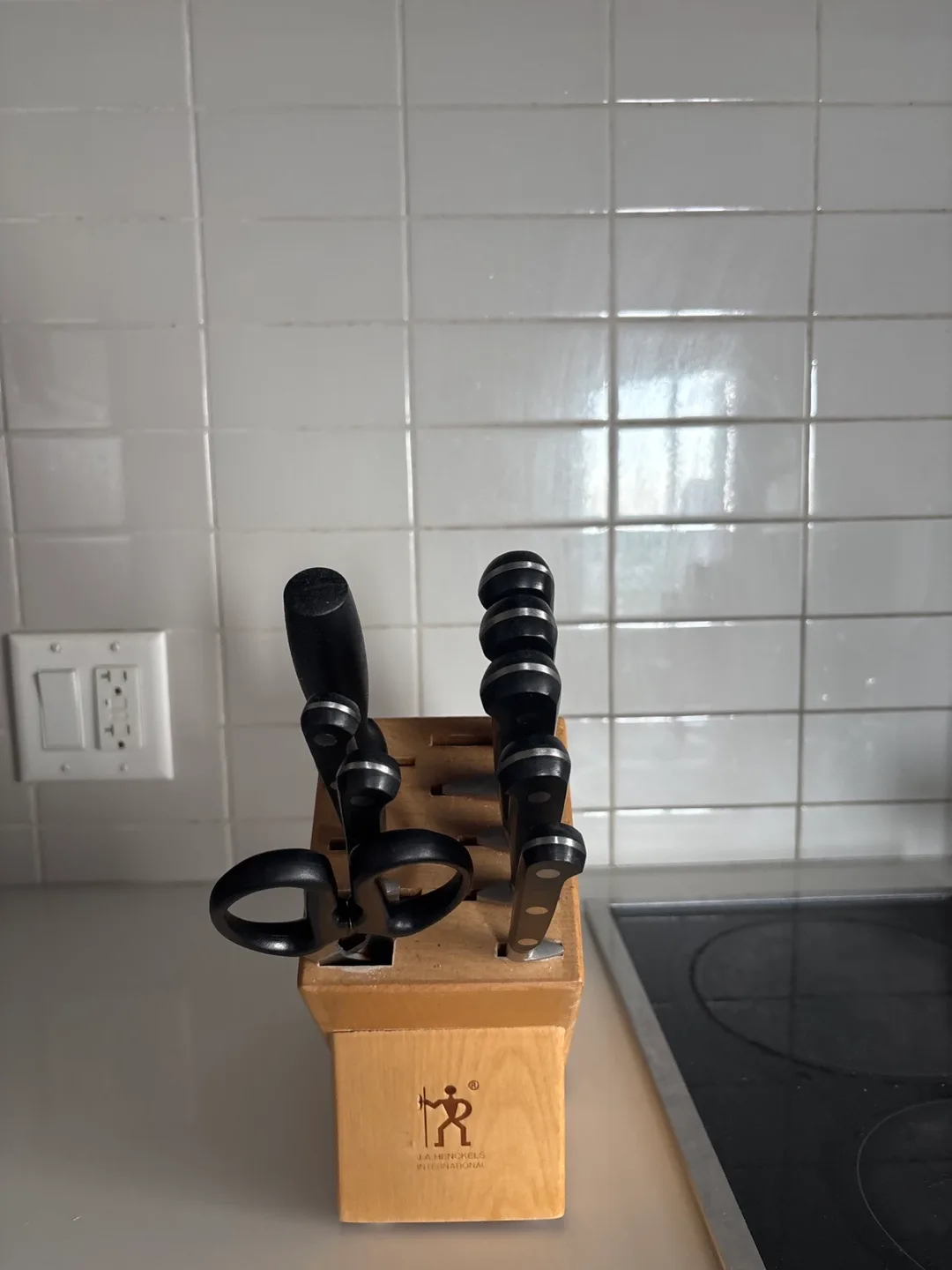 J.A. Henckels Knife Set with Block thumbnail