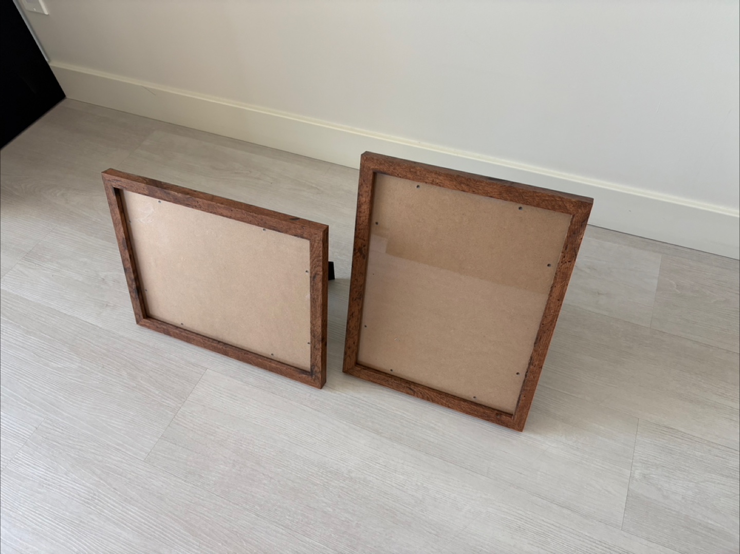 Two picture frames 11x14 inches