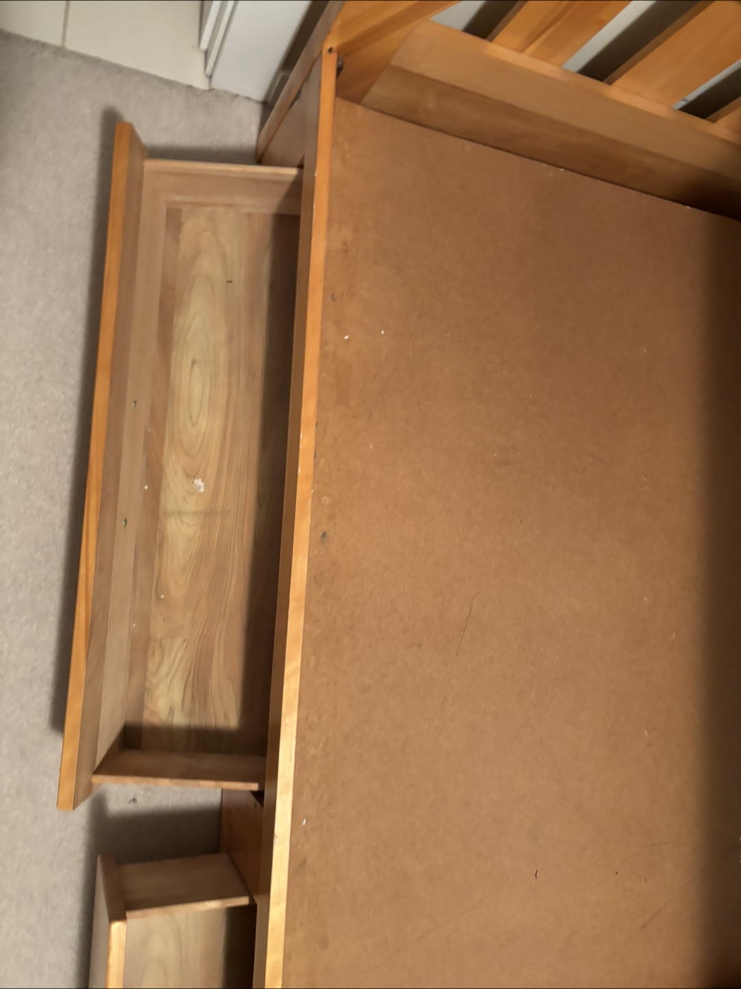 Wooden Bunk Bed Frame with built in drawers - photo 5