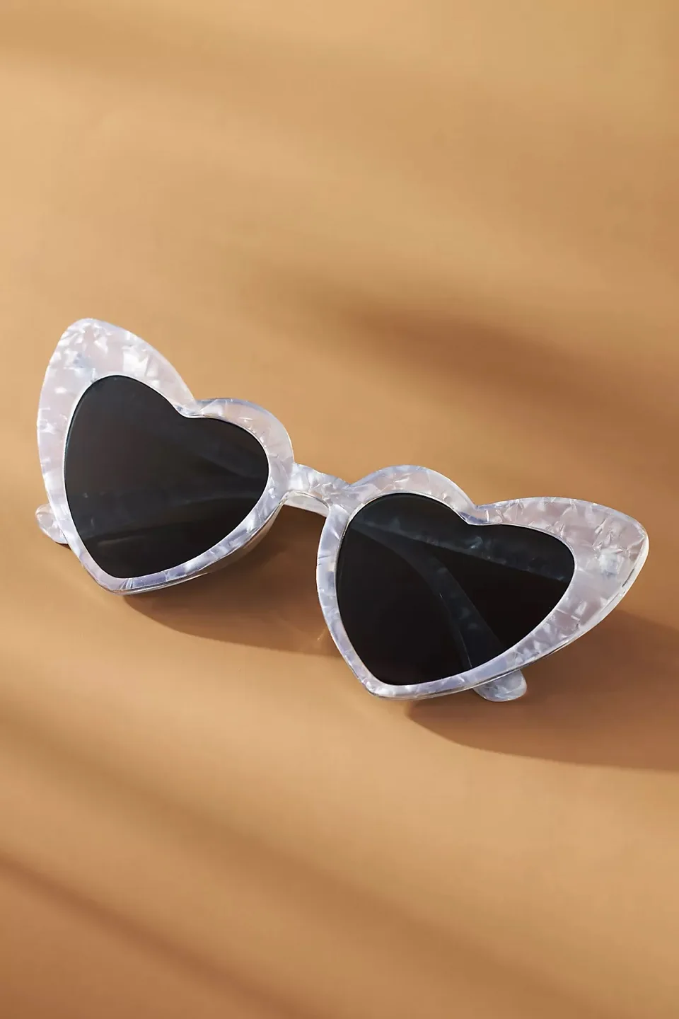 Anthropologie:BHLDN Mother-of-Pearl Heart Sunglasses thumbnail