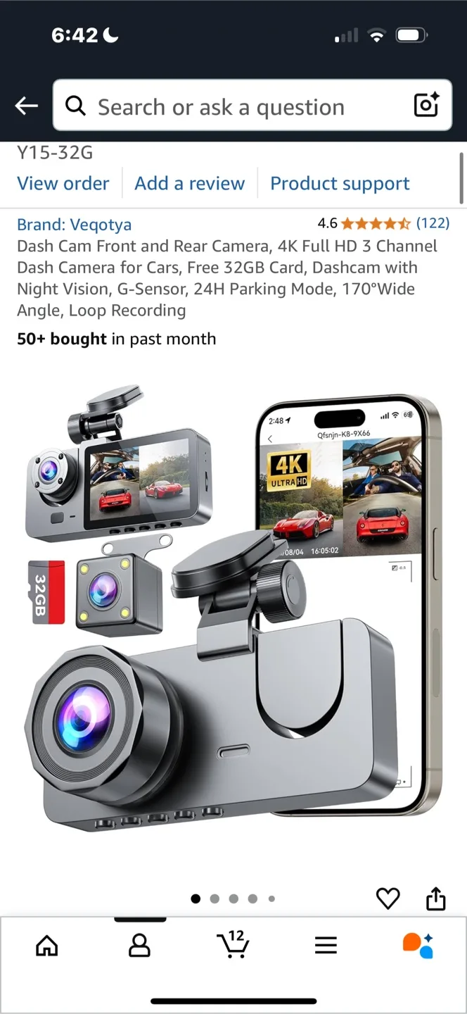 Brand New 4K Dash Cam thumbnail