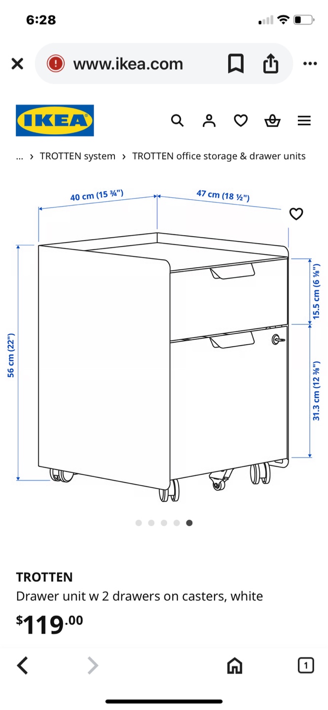 IKEA Trotten drawer - photo 2