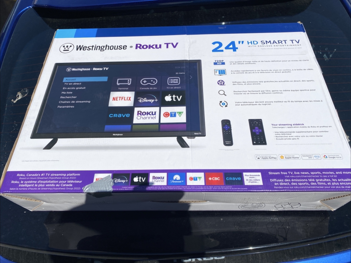 Westinghouse Roku TV 24" HD Smart TV - New in Box!