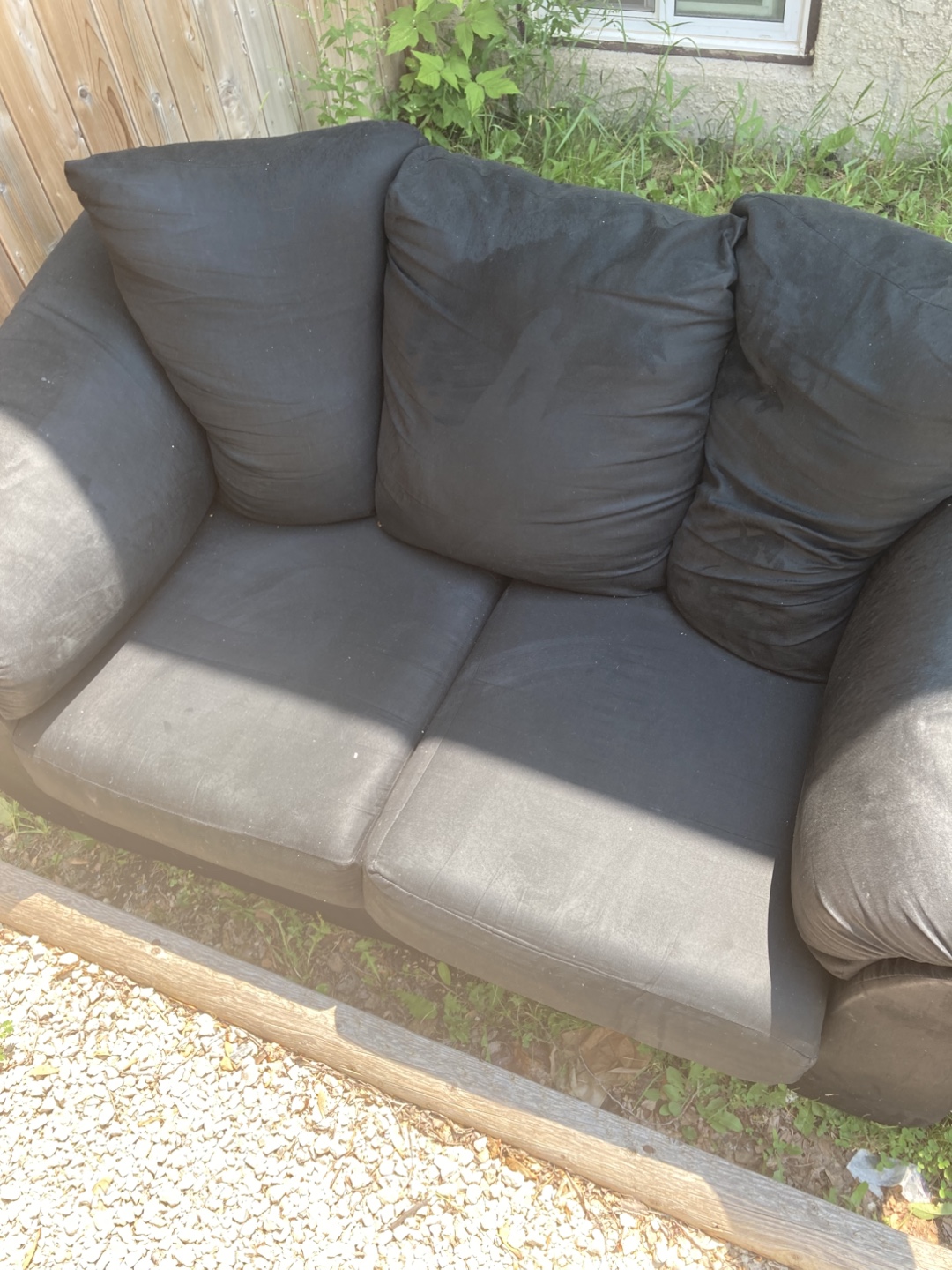 Black Sofa and Loveseat Set - photo 3
