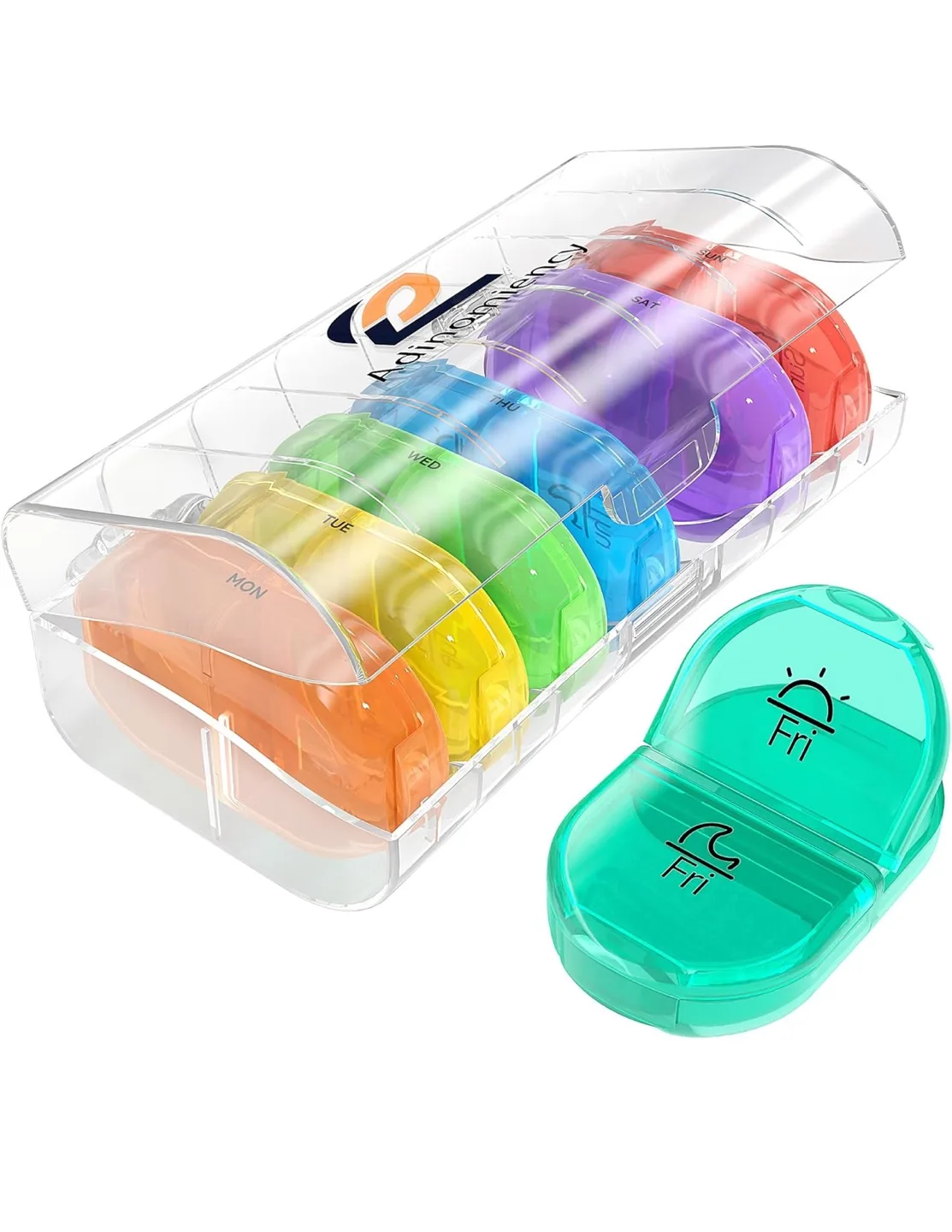 Amdimancy Weekly Pill Organizer thumbnail