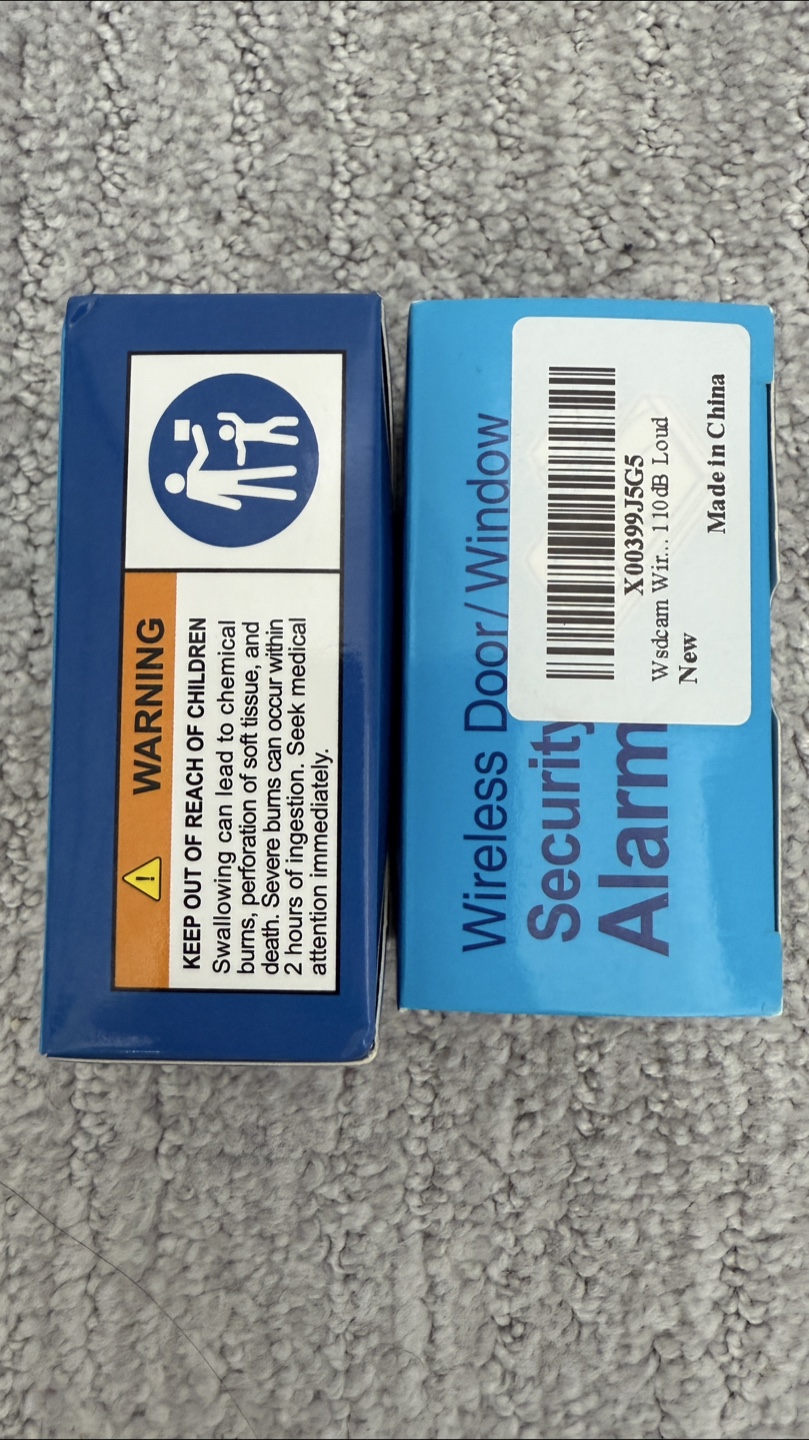 New Wireless Door/Window Security Alarm (set of 2) - photo 3