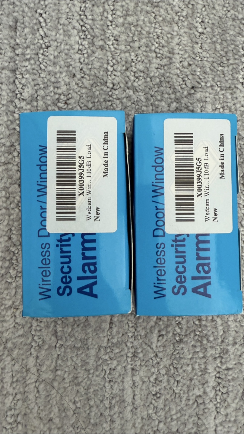 New Wireless Door/Window Security Alarm (set of 2)