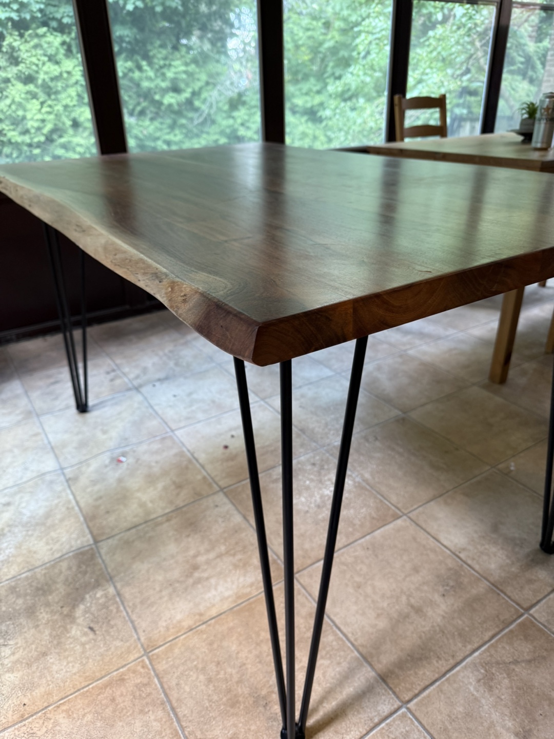 Structube Reno Acacia Wood Dining Table - 140cm - photo 3