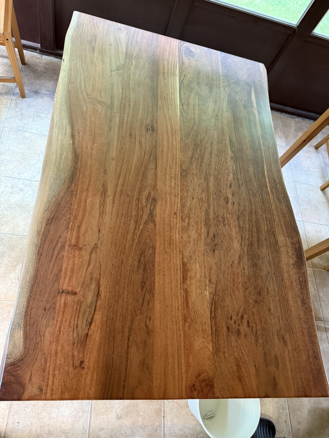 Structube Reno Acacia Wood Dining Table - 140cm - photo 4