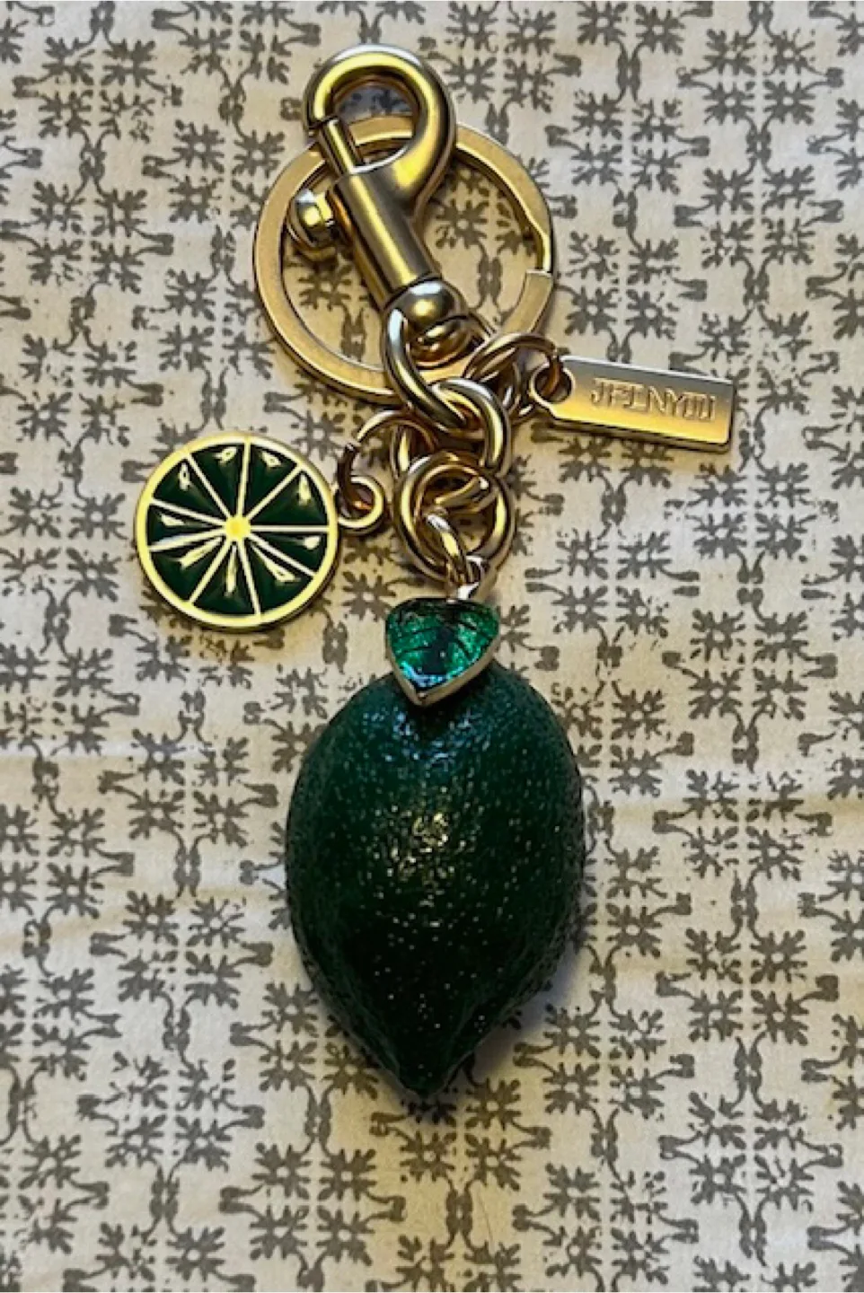 🤩 Lime Keychain Bag Charm thumbnail