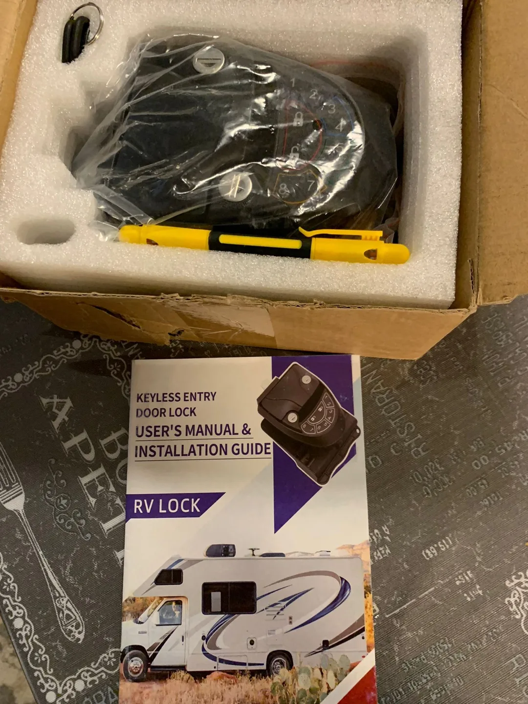RV Lock Keyless Entry Door Lock thumbnail