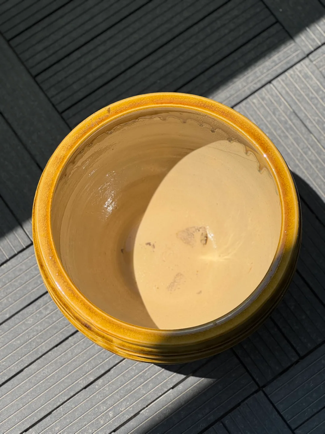 10 inch Round Ceramic Planter Pot image indicator(2)