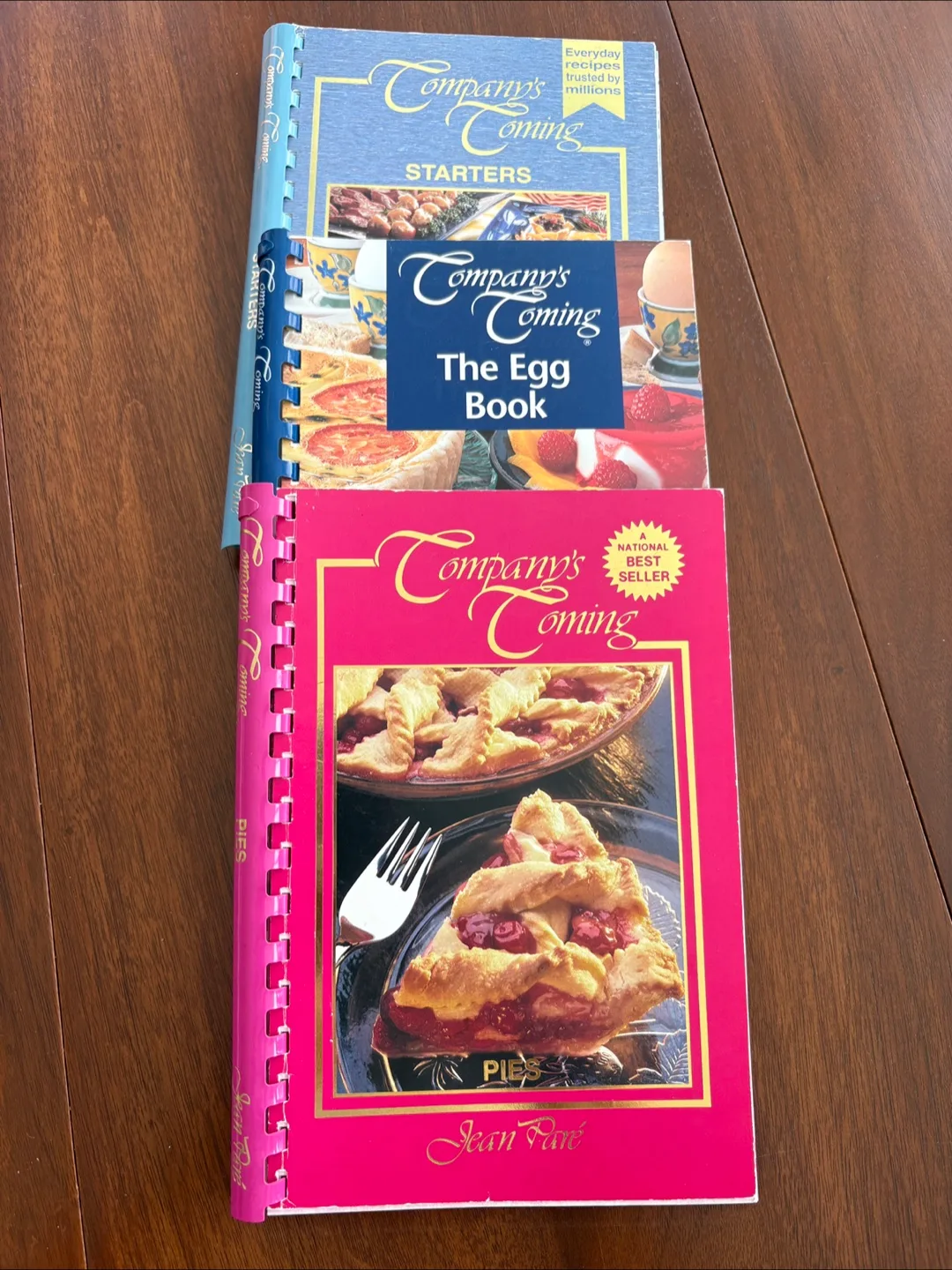 3 Company's Coming Cookbooks: Starters, Egg, Pies thumbnail