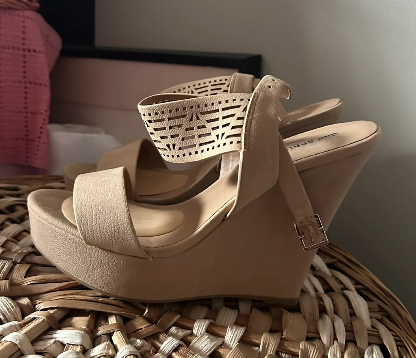 Call It Spring Wedge Sandals thumbnail