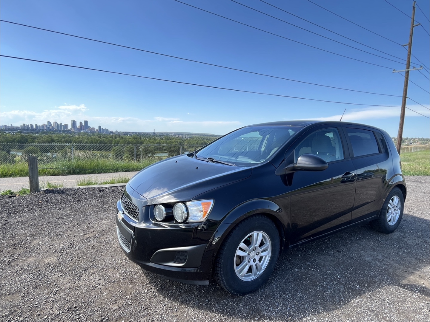 2012 Black Chevrolet Sonic Hatchback - photo 2