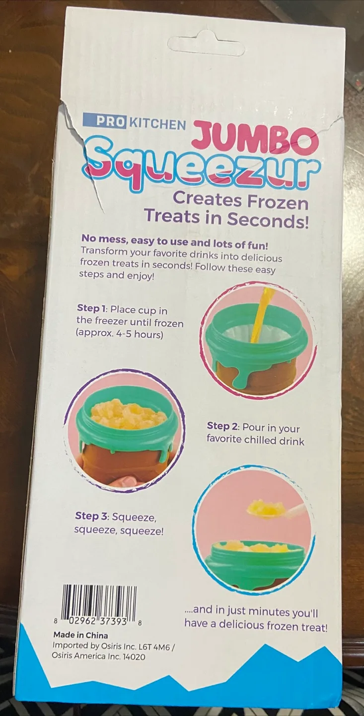 Pro Kitchen Jumbo Squeezur - Frozen Treat Maker image indicator(4)
