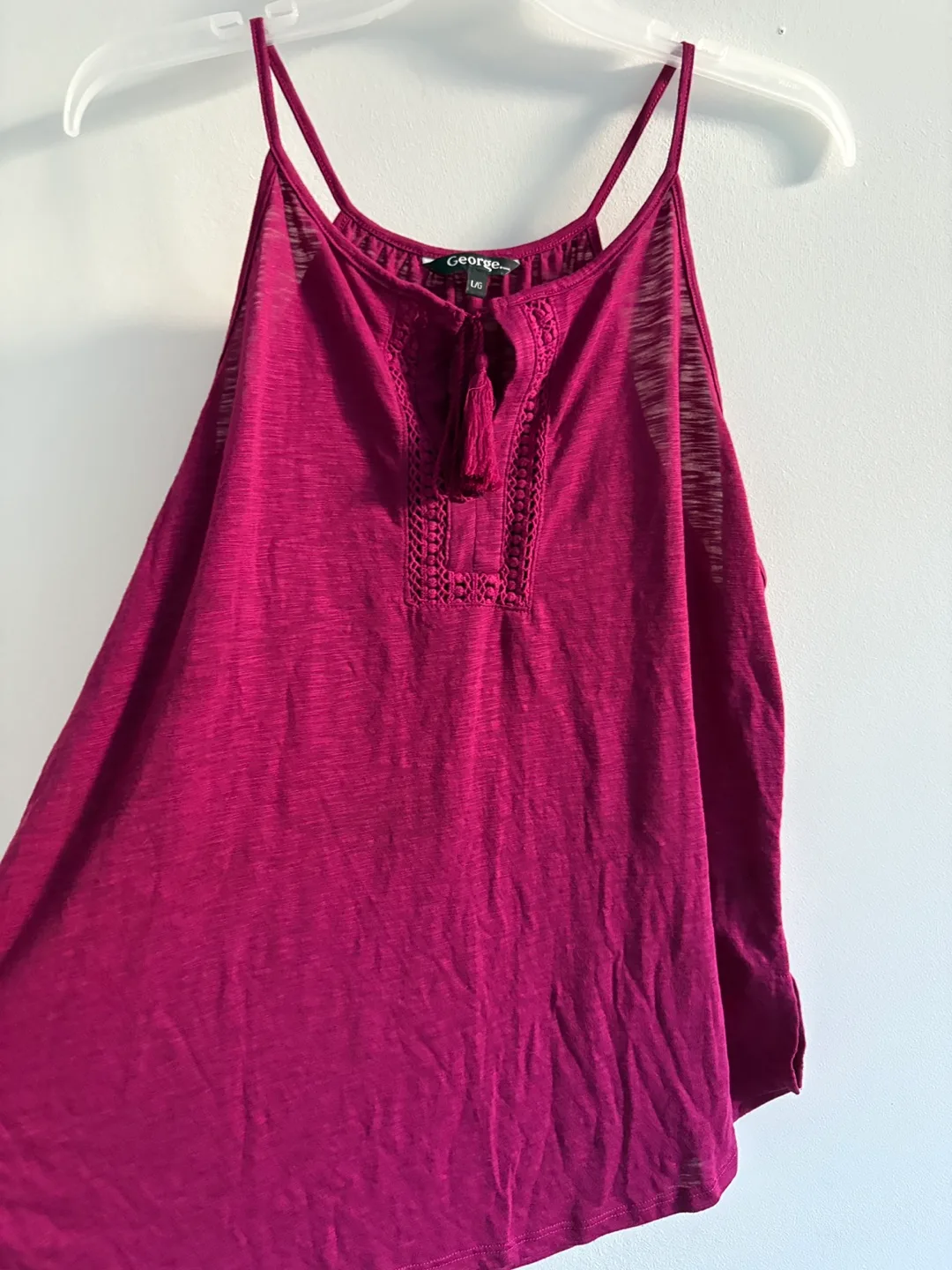 George Purple Tank Top - Size Large thumbnail