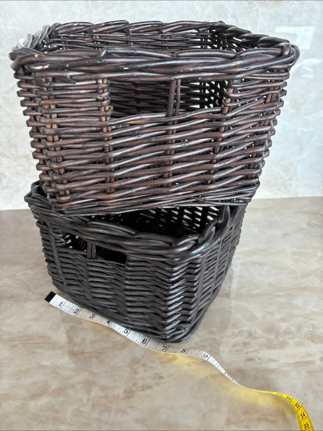 Sturdy storage Baskets - Set of 2 thumbnail