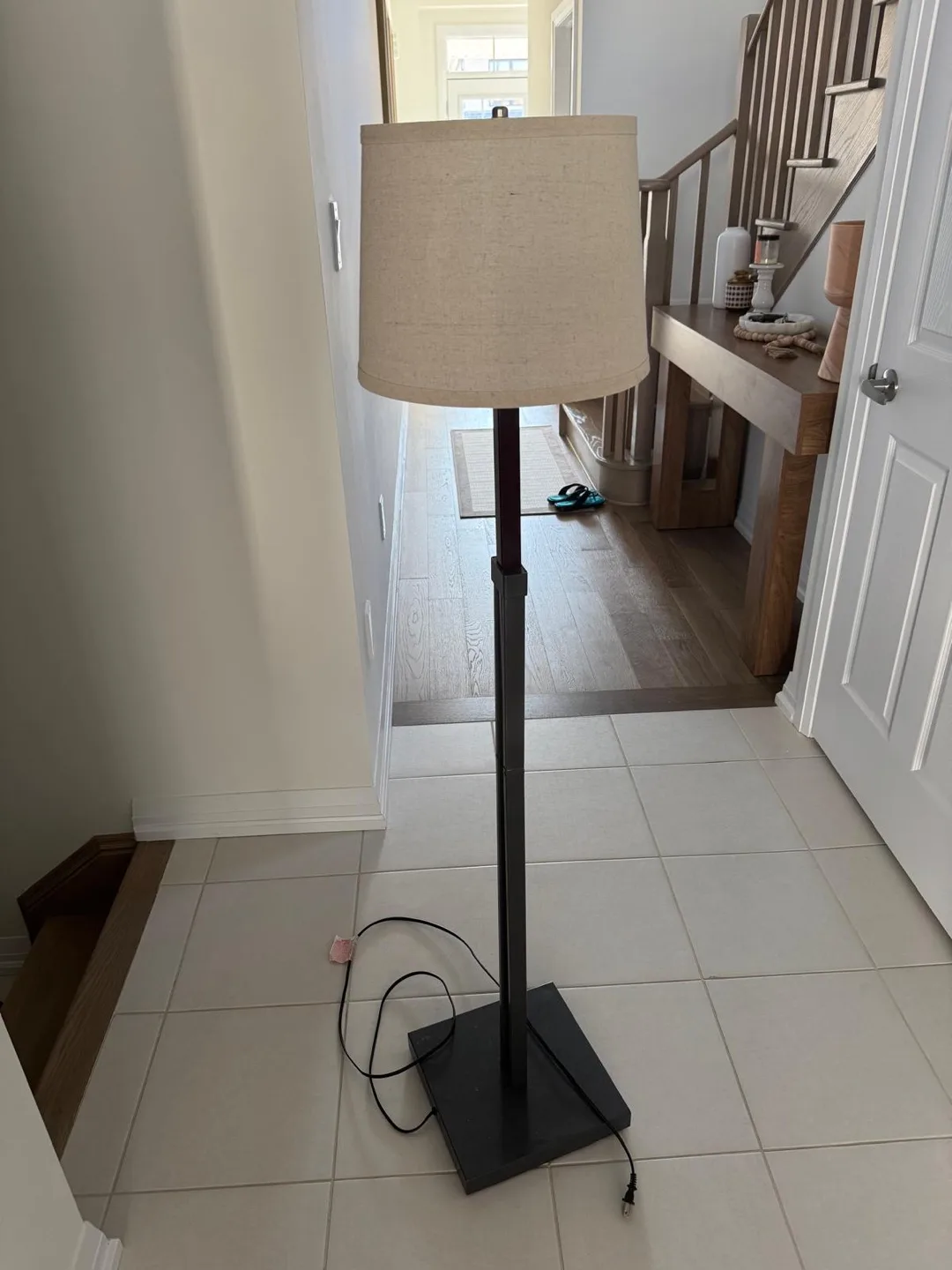 Floor Lamp - Beige Shade thumbnail