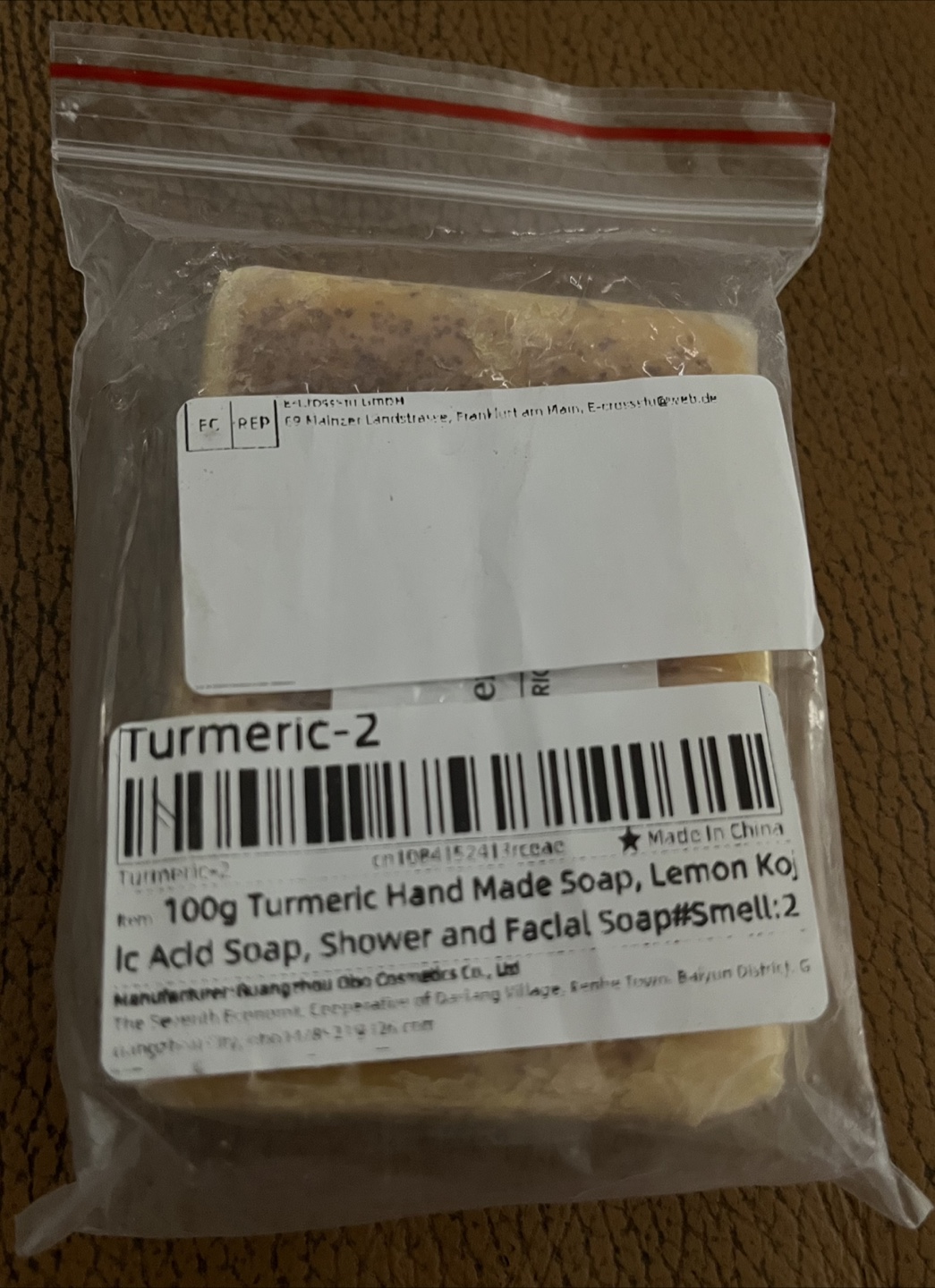 Turmeric & Kojic Brightening Soap - photo 3