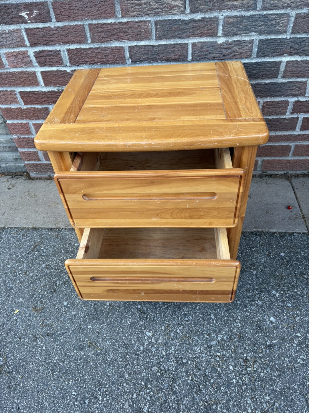Solid Wood Night-table - photo 2