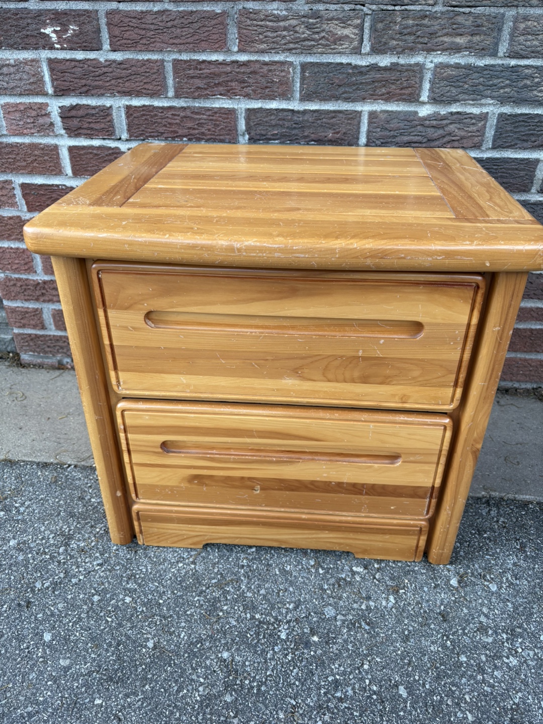 Solid Wood Night-table - photo 3