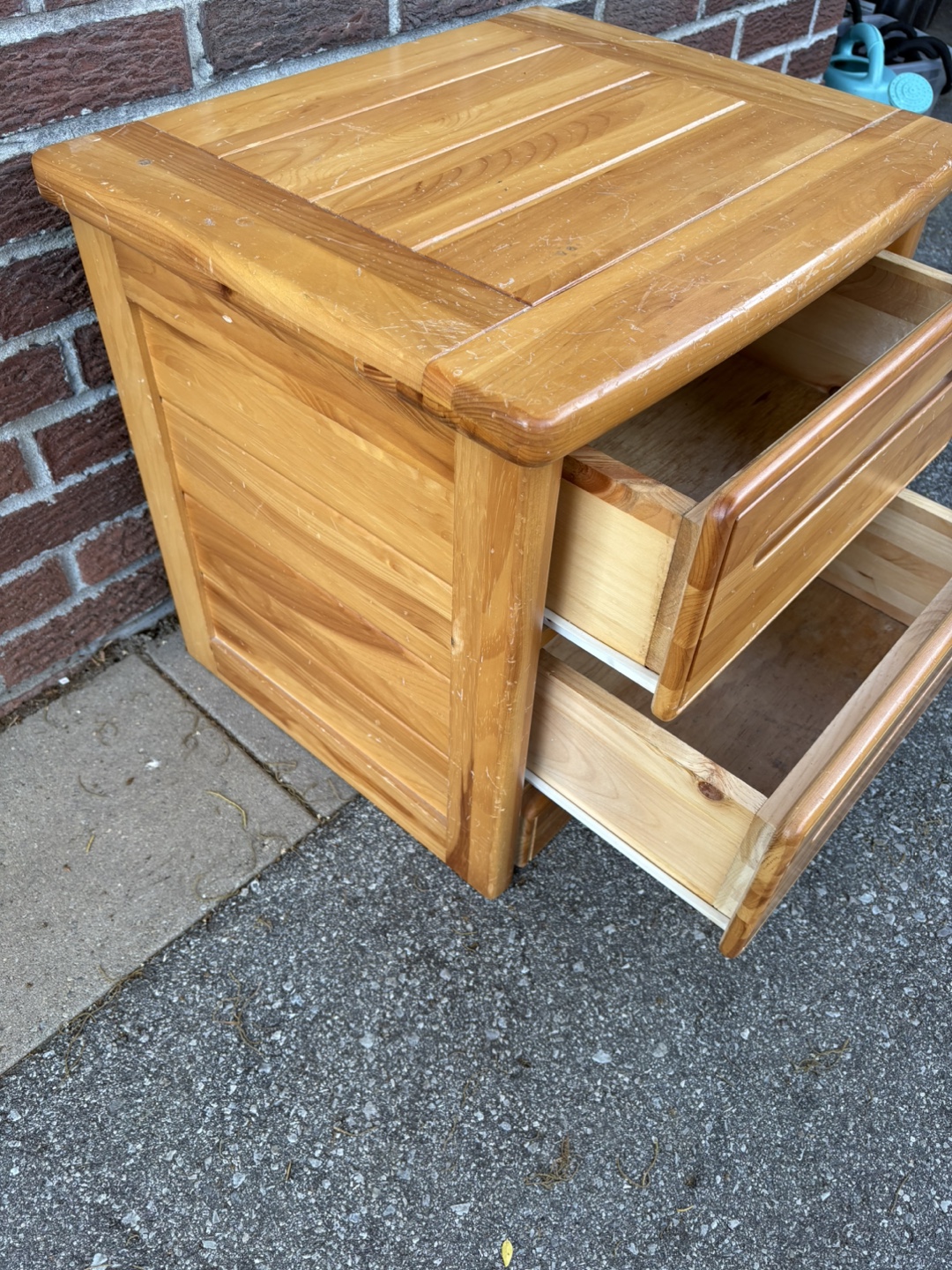 Solid Wood Night-table - photo 5