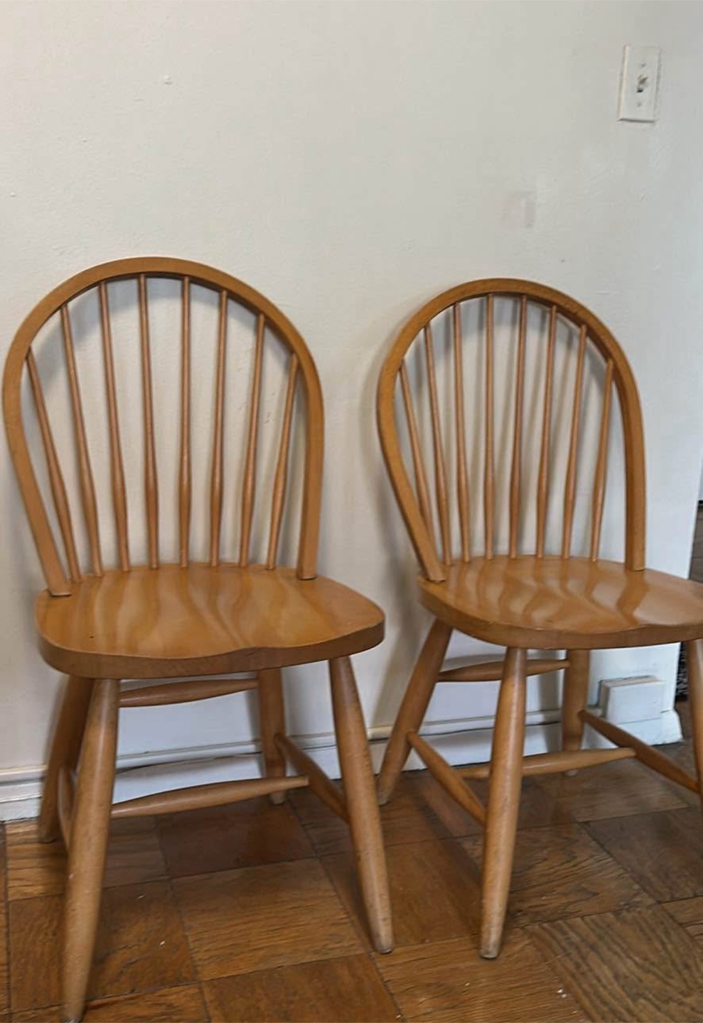 Wooden Spindle Back Dining Chair - photo 2