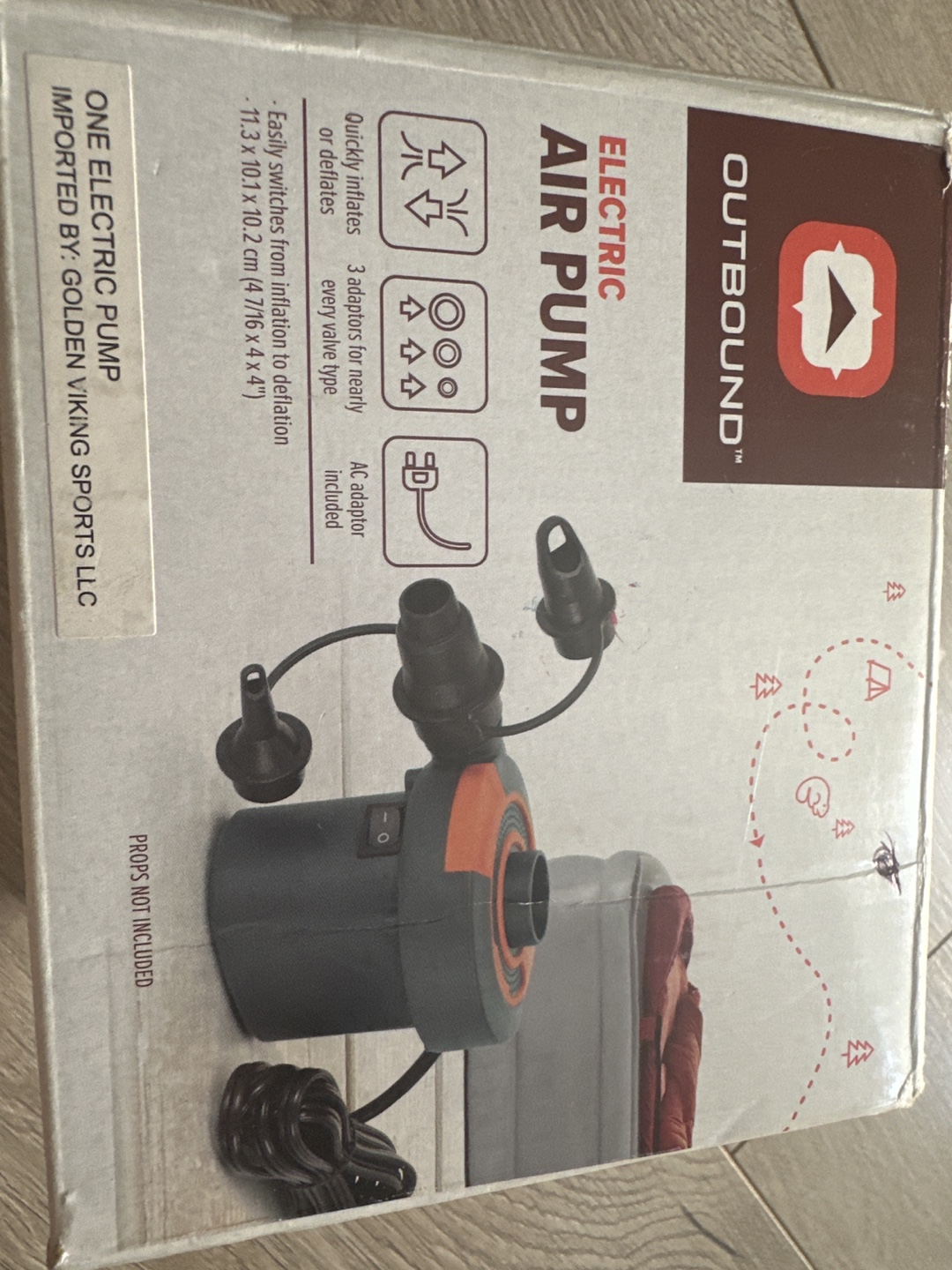 Outbound Electric Air Pump